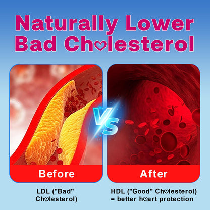 Zetelixia Cholesterol Lowering Gummies – Plant Sterols & Stanols, Red Yeast Rice | Vegan, Non-GMO | Mixed Berry 90Ct