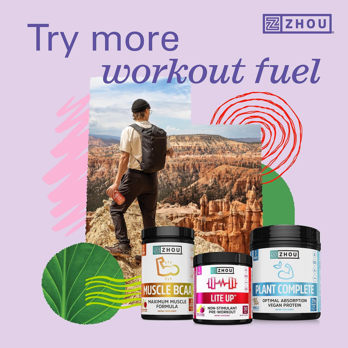 Zhou Creatine Monohydrate Powder – Unflavored, Vegan, 5 g per Serving | 7.94 oz (45 Servings) – For Women & Men
