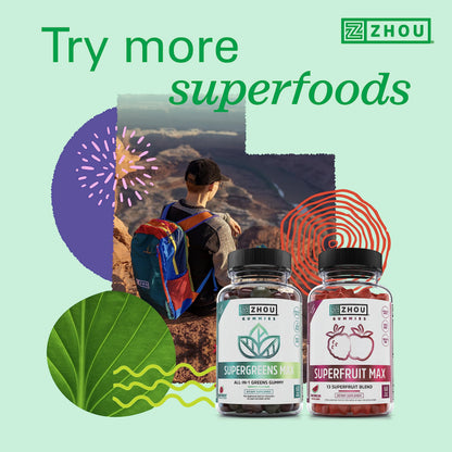 ZHOU Nutrition USDA Organic Supergreens Powder – 30 Servings