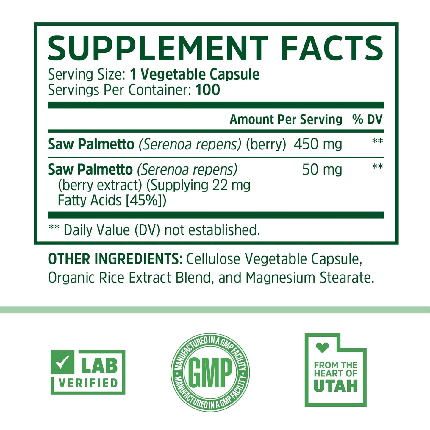 Zhou Saw Palmetto Supplement for Men – Premium Complex, Extra Strength
