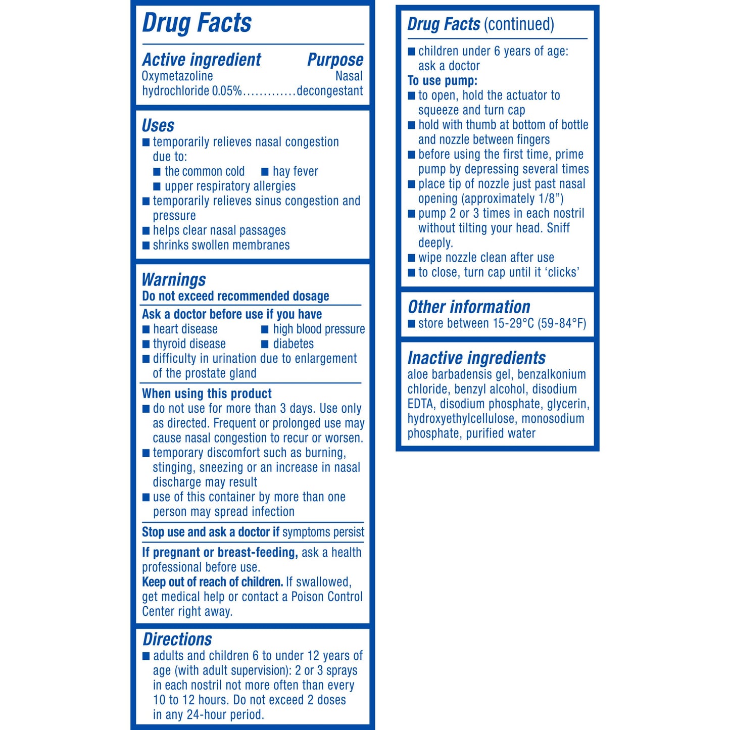 Zicam Extreme Congestion Relief No-Drip Nasal Spray with Aloe Vera, 0.5 oz | Up to 12 Hours