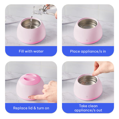 Zima Dental Pod Ultrasonic Retainer Cleaner – Retainer, Aligner & Denture Care
