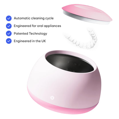 Zima Dental Pod Ultrasonic Retainer Cleaner – Retainer, Aligner & Denture Care