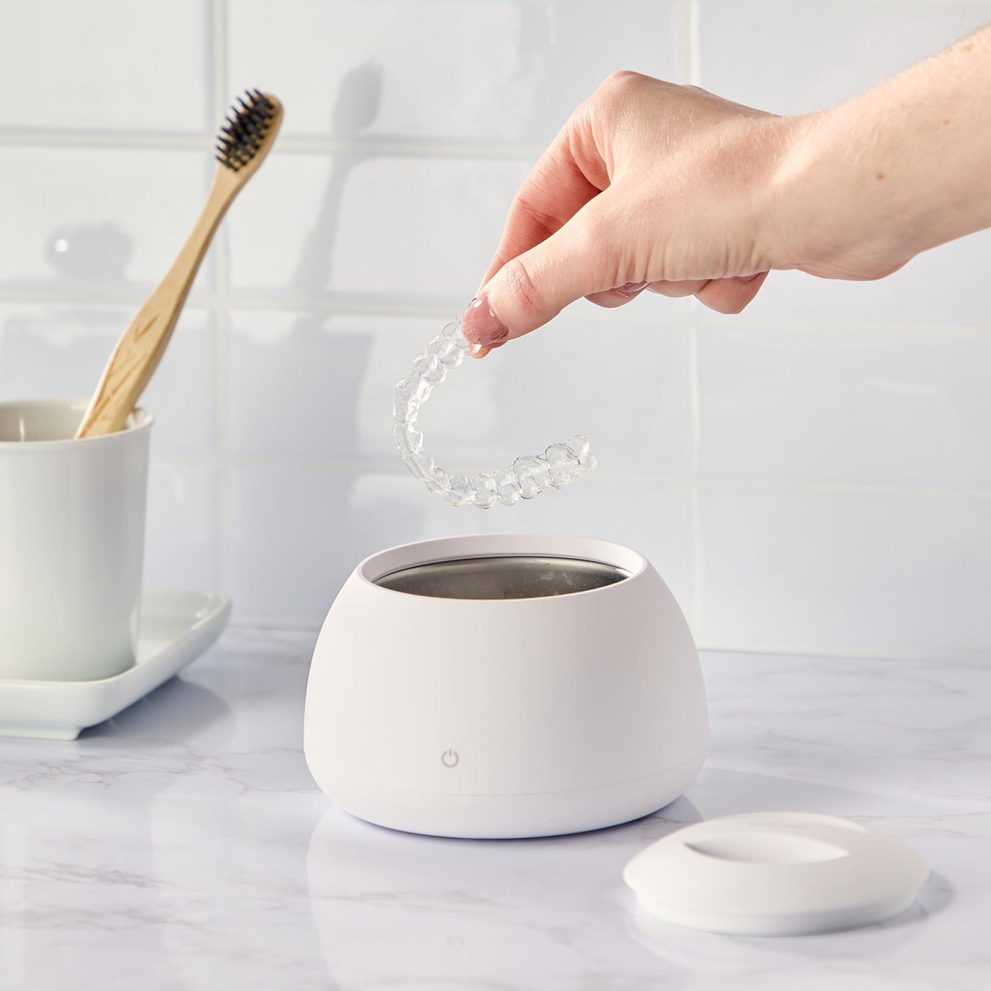 Zima Dental Pod | Ultrasonic Retainer Cleaner - Original Cleaner Machine