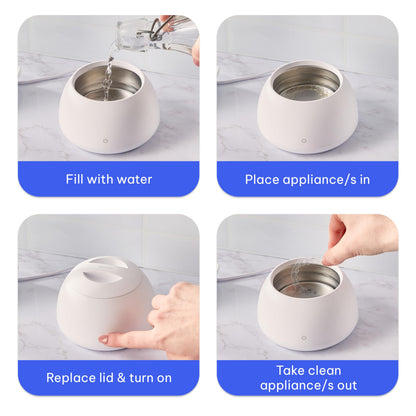 Zima Dental Pod | Ultrasonic Retainer Cleaner - Original Cleaner Machine