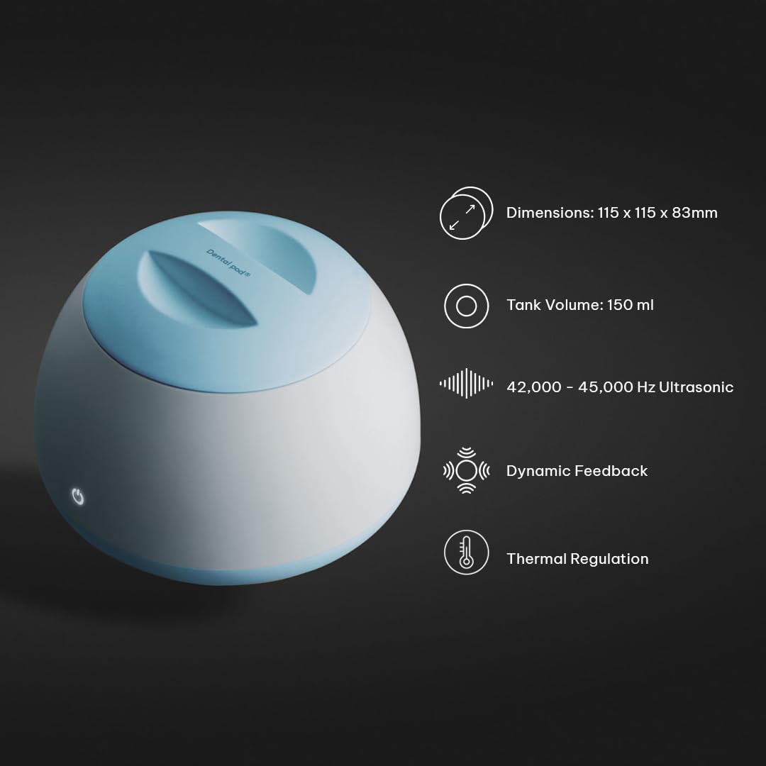 Zima Dental Pod Ultrasonic Retainer Cleaner — The Original