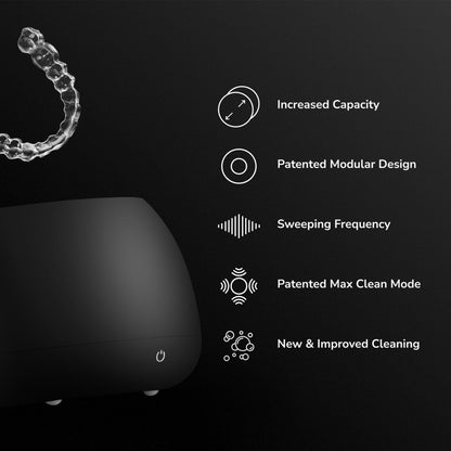 Zima Dental Pod PRO: Ultrasonic Retainer Cleaner – Aligners & Mouthguards