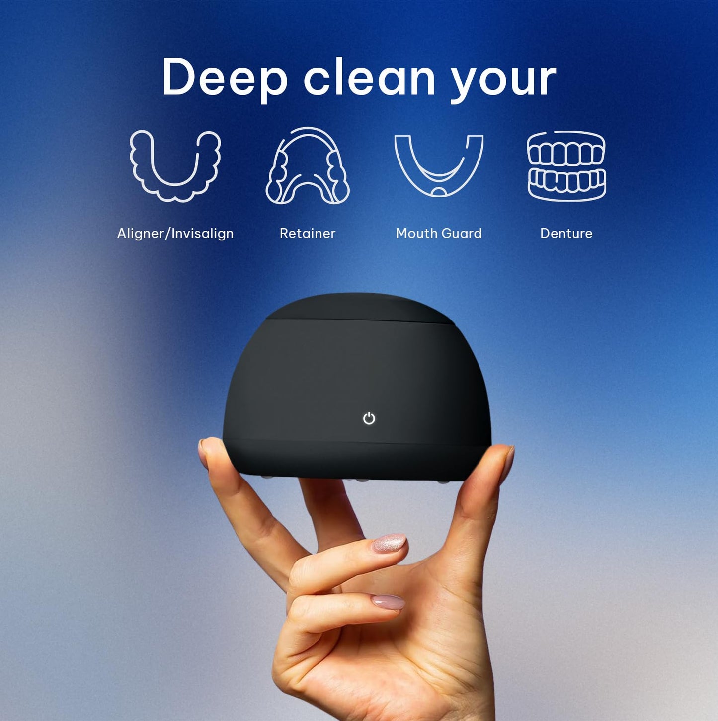 Zima Dental Pod – Ultrasonic Retainer Cleaner, Original Cleaning Machine