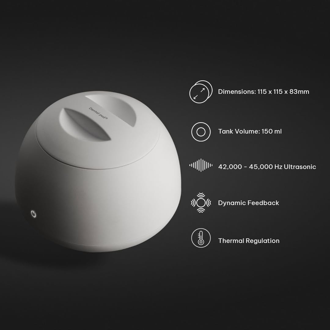 Zima Dental Pod | Ultrasonic Retainer Cleaner - Original Cleaner Machine