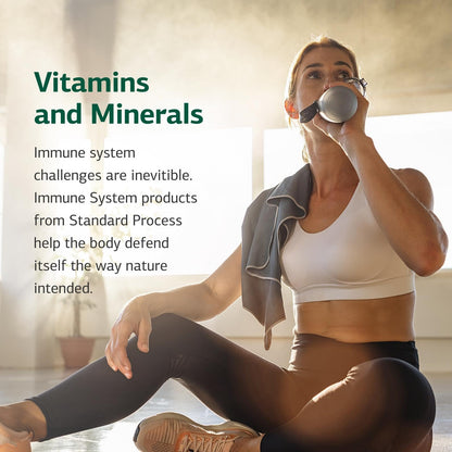 Standard Process Zinc Chelate – Immune Support, Skin Health & Gluten-Free (180 Tablets)