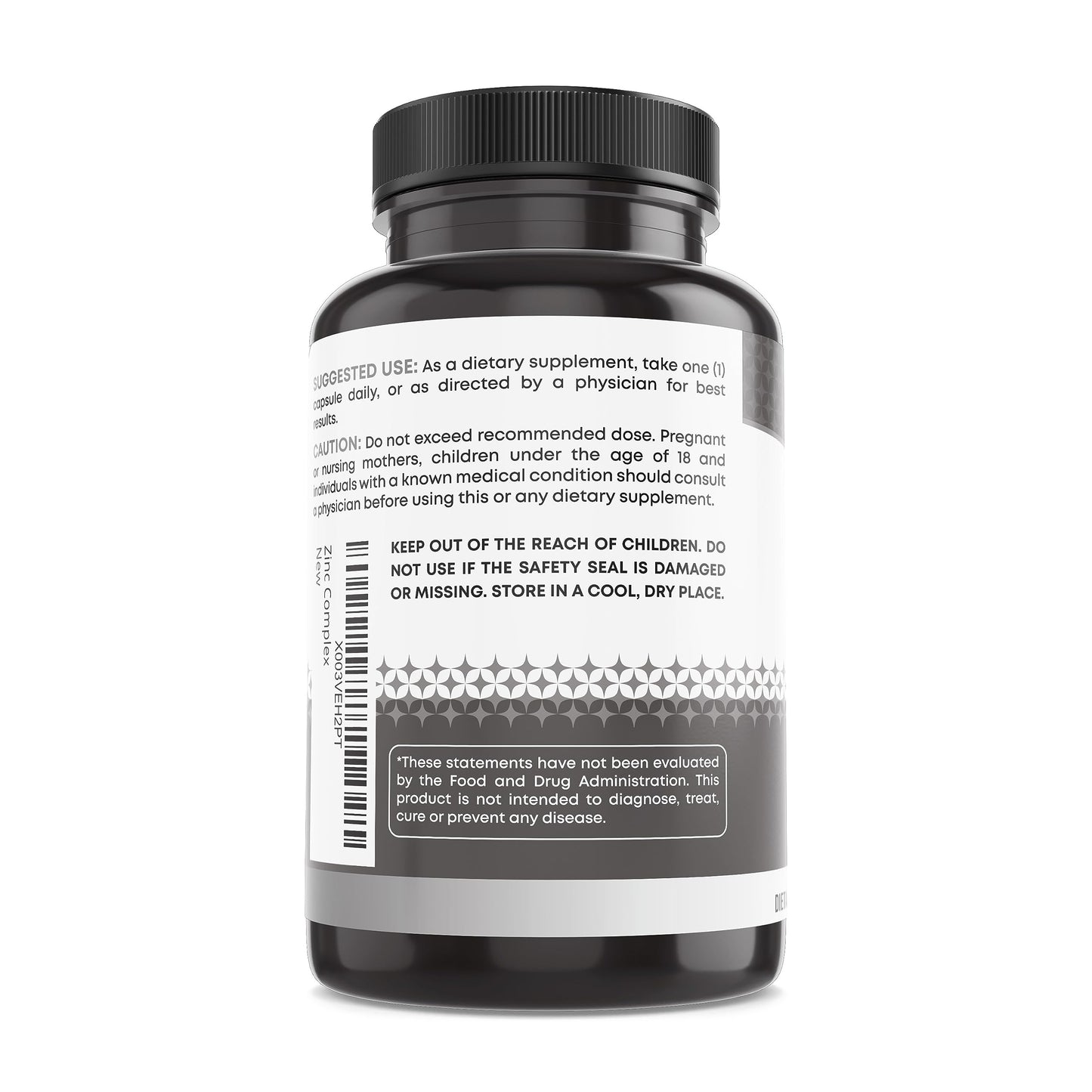 Zinc Complex Capsules with Enhanced Absorption – Immune Support | Ancient Bliss (60 Caps)