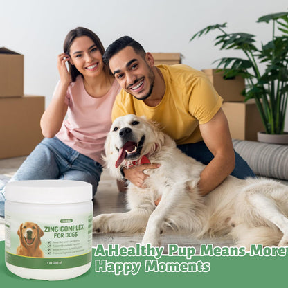 Zinc for Dogs – Skin & Coat Health, Immune Support, Digestion (200g)