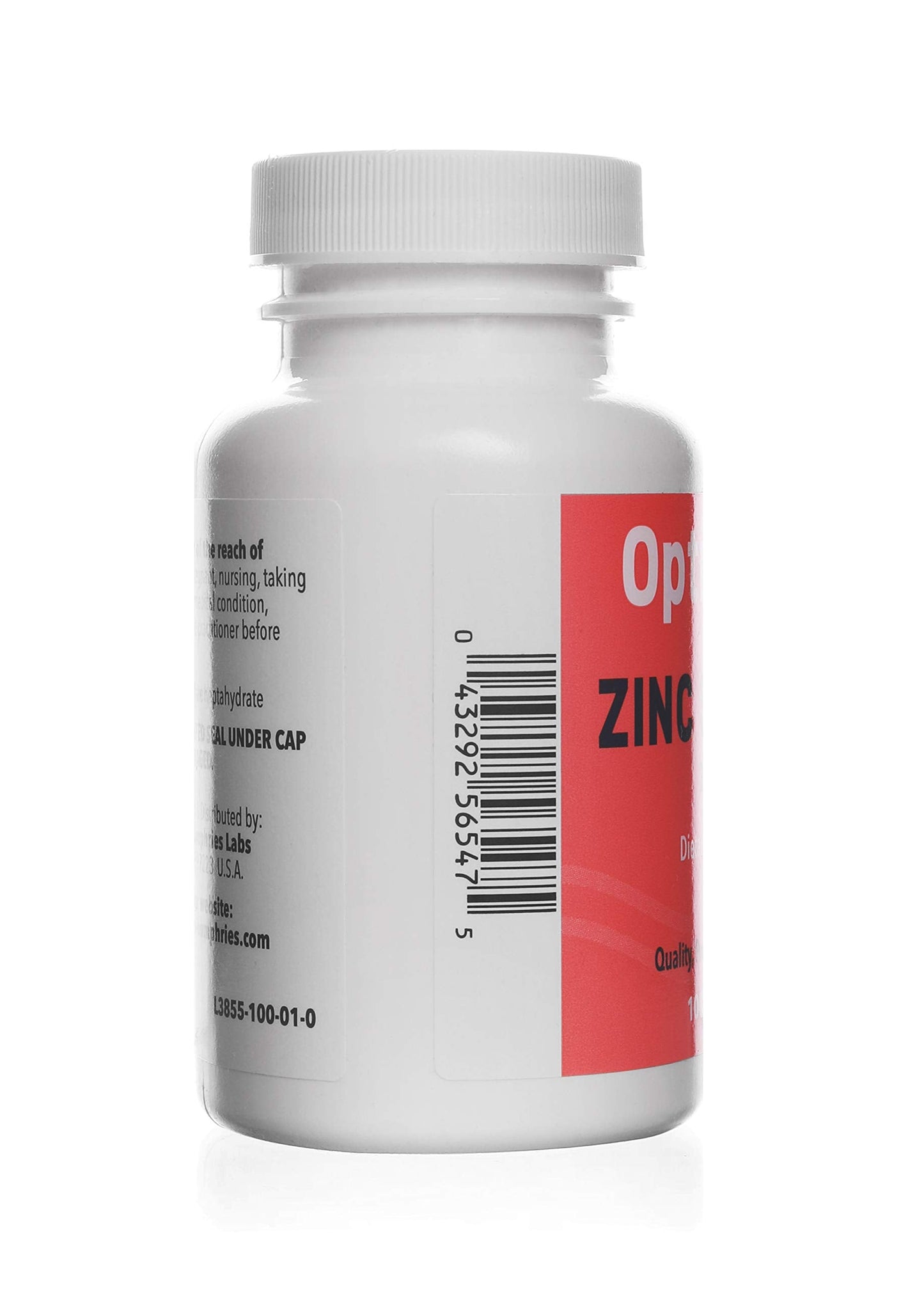 Zinc Sulfate 220 mg – 100 Count Capsules | Dietary Supplement