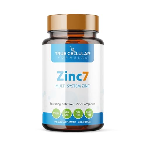 Zinc7 Daily Immune Support (50mg) — Triple Action Zinc Complex | True Cellular Formulas
