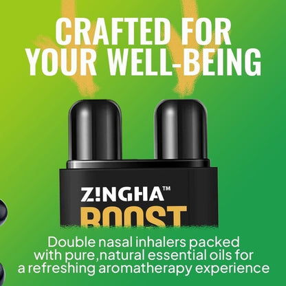 Z!NGHA Dual Nasal Inhaler Stick – Uplifting Essential Oils | 2pk Calm