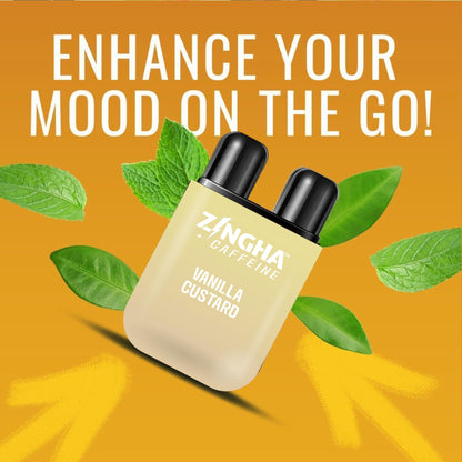 Z!NGHA Caffeinated Aromatherapy Nasal Inhaler – Natural Energy Boost (Triple Berry Ice)