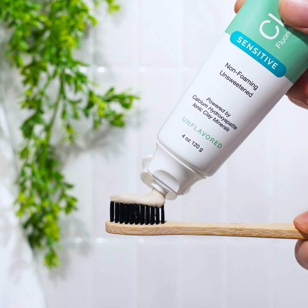 ClayBrite Sensitive Natural Toothpaste – Zion Health 4 oz
