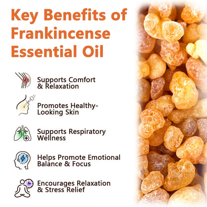 ZIXAOK Frankincense Resin Oil for Face & Body – Anti-Aging, Hydration, Reduces Fine Lines (2.02 fl oz)