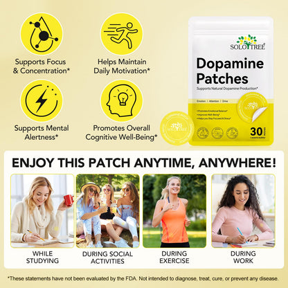 ZIXBMHYJ Dopamine Patches Extra Strength - Mood Support