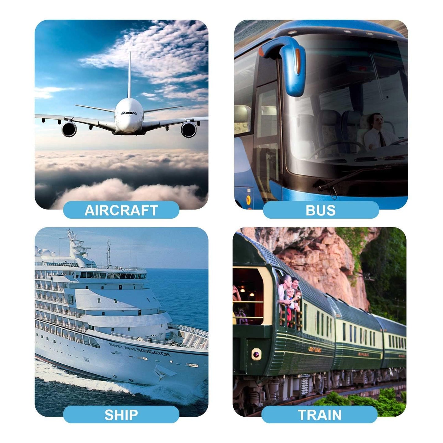 ZLYDG Motion Sickness Patch – 72 Pcs for Cruise & Travel