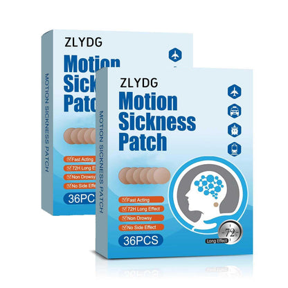 ZLYDG Motion Sickness Patch – 72 Pcs for Cruise & Travel