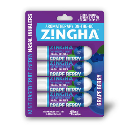 Z!NGHA Nasal Stick - Boost Focus & Breathing (Grape Berry)