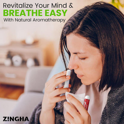 Z!NGHA Nasal Stick - Boost Focus & Breathing (Grape Berry)