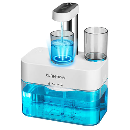 ZOFGENOW Mouthwash Dispenser Cup Set of 2 – Magnetic, Wall-Mounted, Leak-Proof