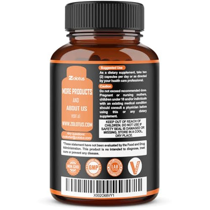 Zolotus Panax Ginseng + Ginkgo Biloba – 120 Capsules (2-Month Supply)