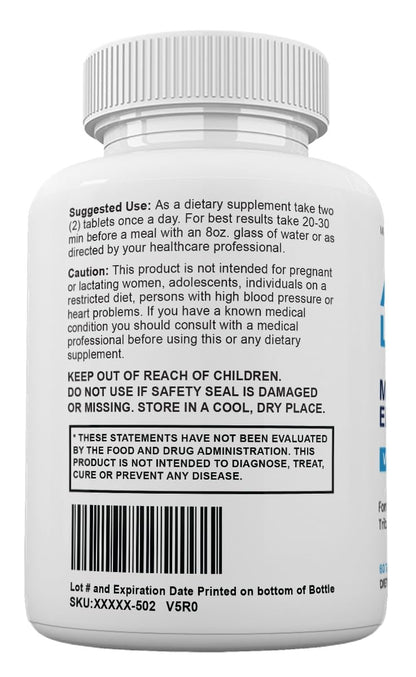 Zonata Official Alpha Labs Dietary Supplement for Men – Natural Energy & Performance (60 Tablets) | Alpha Labs Best Reviews