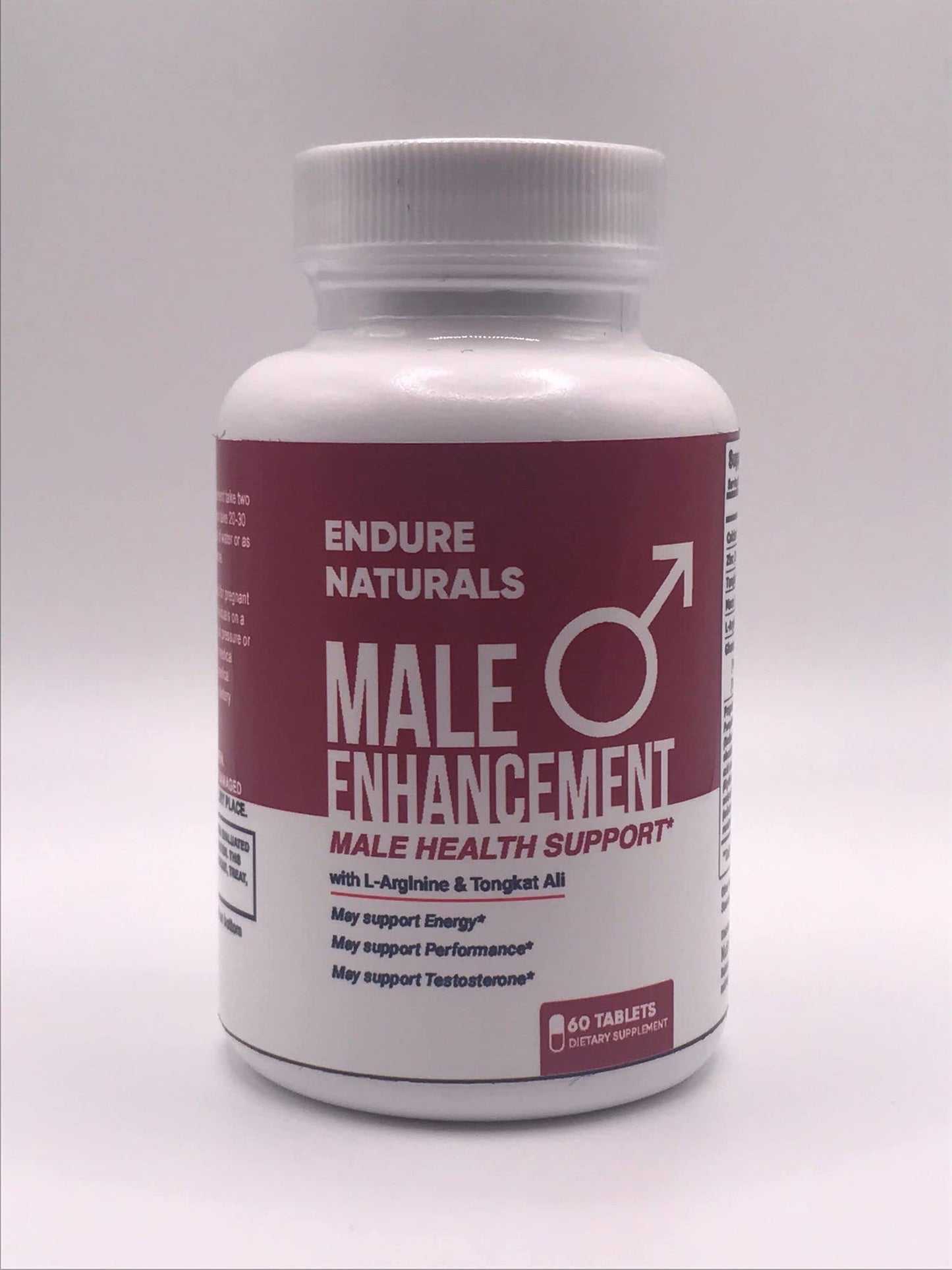 Zonata Endure Naturals Strength Support - Endura Naturals Male Enhancement Supplement | 60 Count