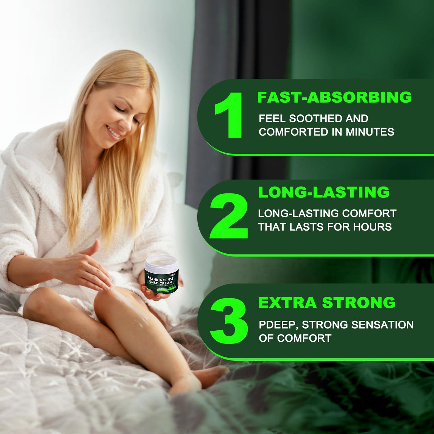 ZOXY DMSO Cream 99.9% Pure – Fast-Absorbing, Low Odor, 4 oz