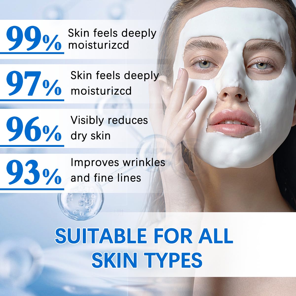ZTSGU Hyaluronic Acid Powder – Low Molecular Weight for Skin Hydration (1Pcs)
