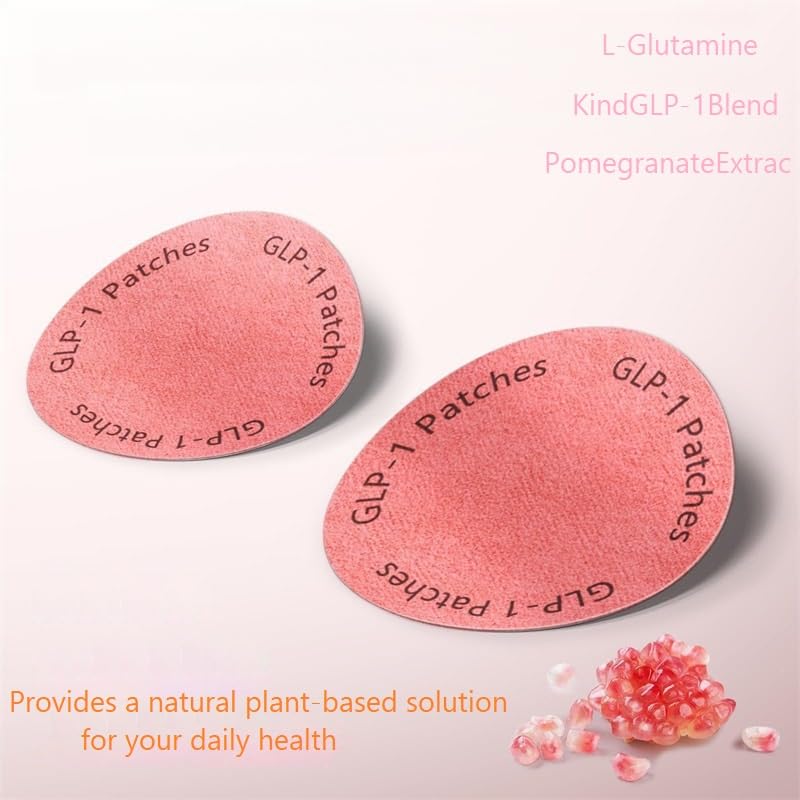 ZXZTSM GLP-1 Weight Patches for Women & Men – Plant-Based, Skin-Friendly, 30 Count