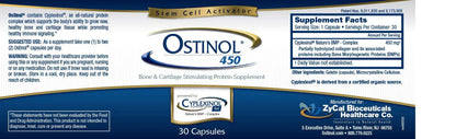 ZyCal Ostinol Standard 450 mg – Bone & Cartilage Support BritishVita | Premium UK Vitamins & Wellness Supplements
