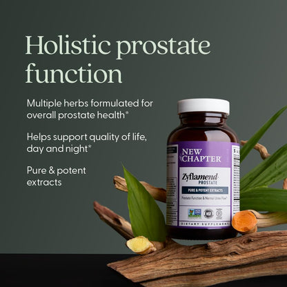 New Chapter Zyflamend Prostate – Saw Palmetto & Turmeric (60 ct)