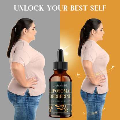 Zypherionixis Liposomal Berberine HCL Drops 3000mg – Sugar Free AMPK Activator (2 oz)