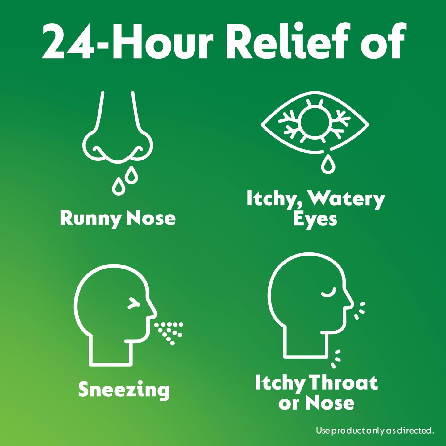 Zyrtec 24 Hour Allergy Relief Tablets | Cetirizine HCl for Indoor & Outdoor Allergies